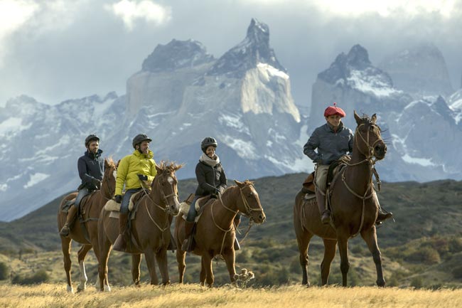 explora patagonie cheval