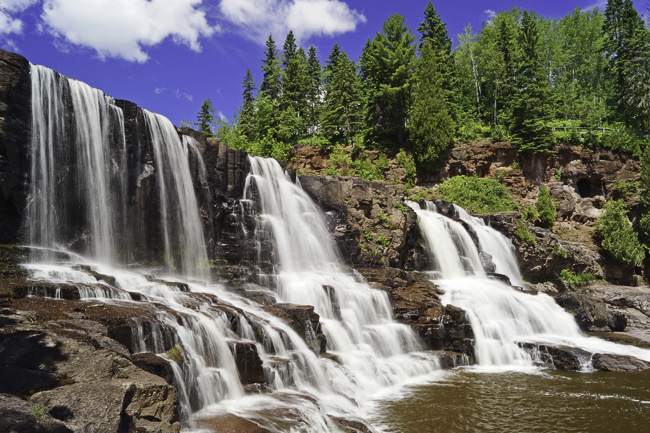 Justin Pruden Gooseberry Falls State Park waterfall