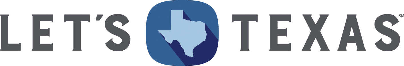 LetsTexas Logo Blue