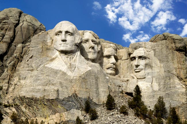 les rocheuses mt rushmore