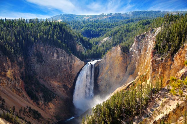 les rocheuses yellowstone c