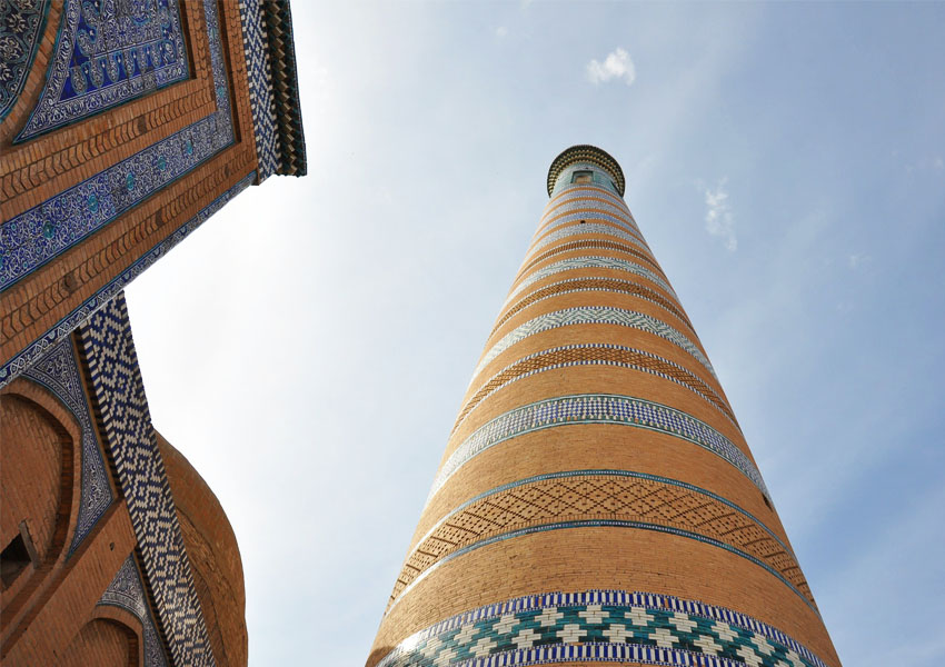 ouzbek minaret