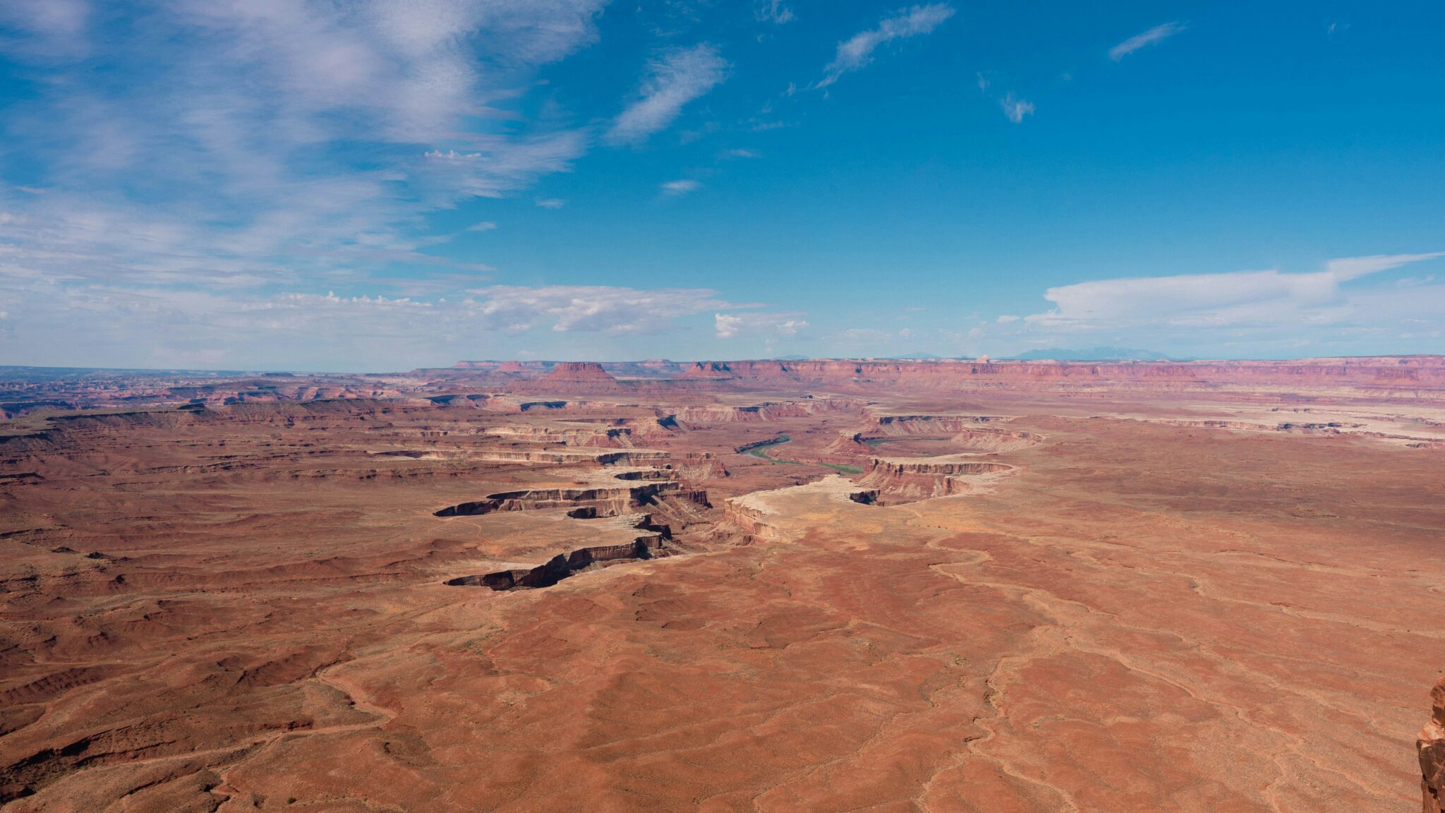 le point de vue de « Green River Overlook ».