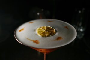 Photo du cocktail péruvien "pisco sour".