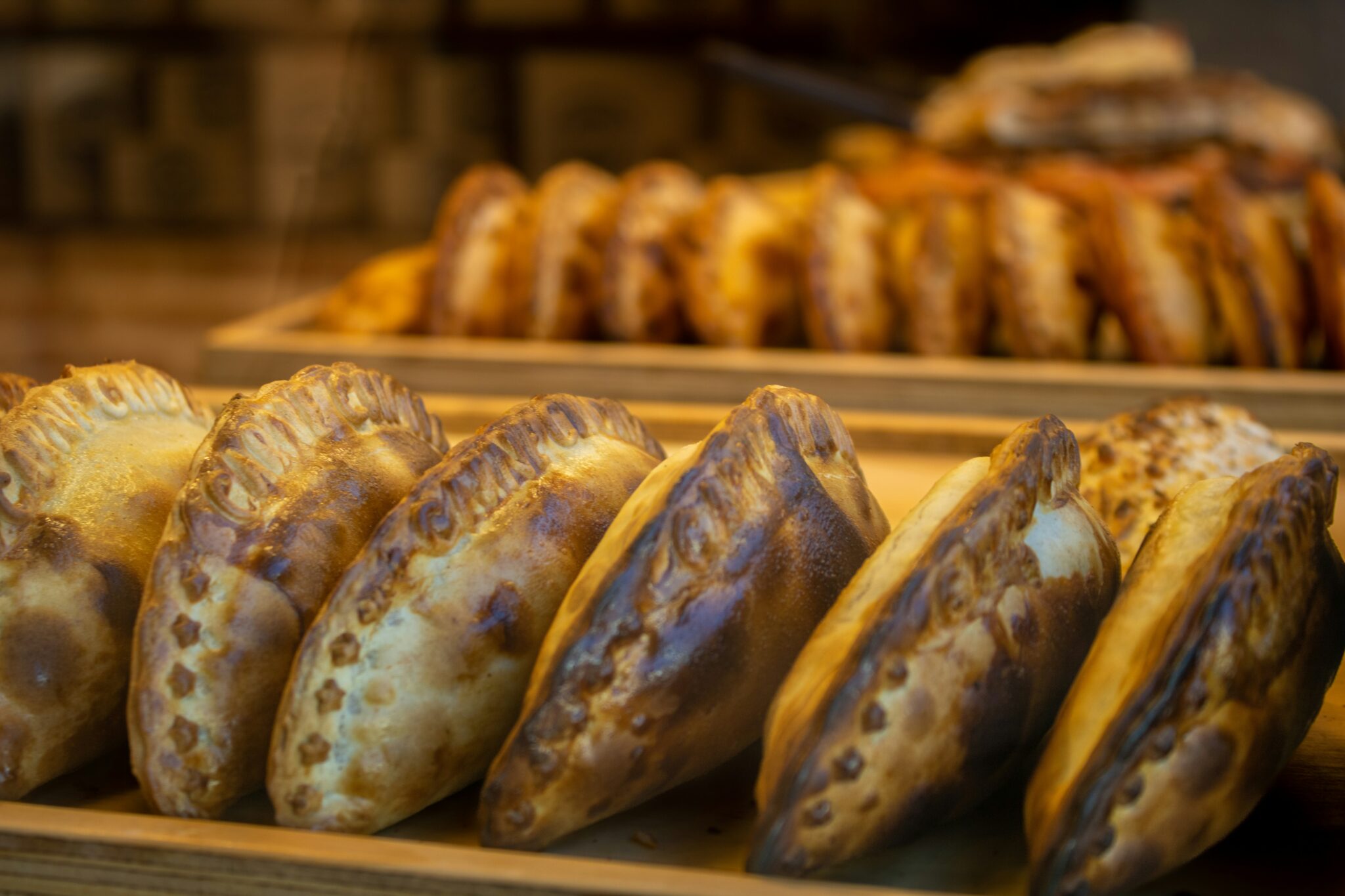 Zoom sur des empanadas