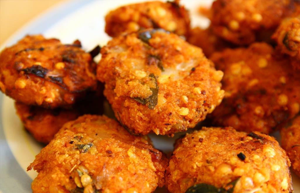 Vaday fait maison, un plat traditionnel du Sri Lanka.