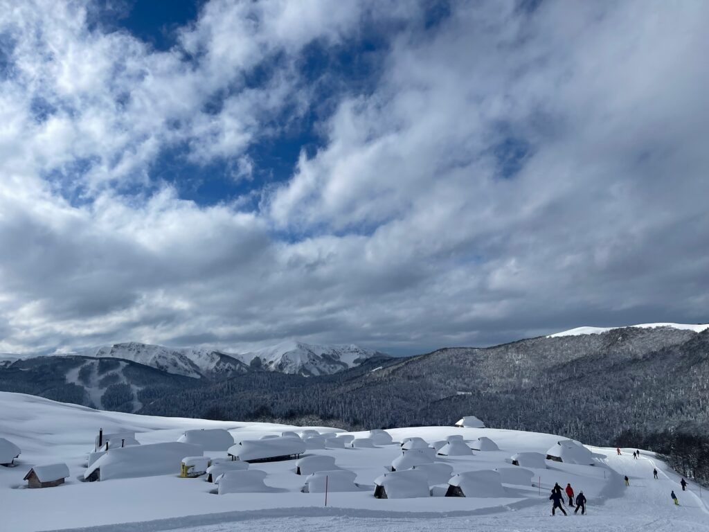 Station de ski à Monténégro, Kolasin.