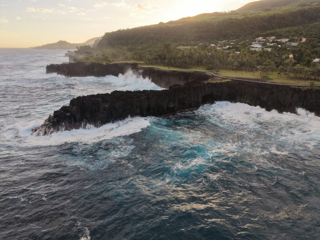 bord de mer à saint Phillipe à la réunion