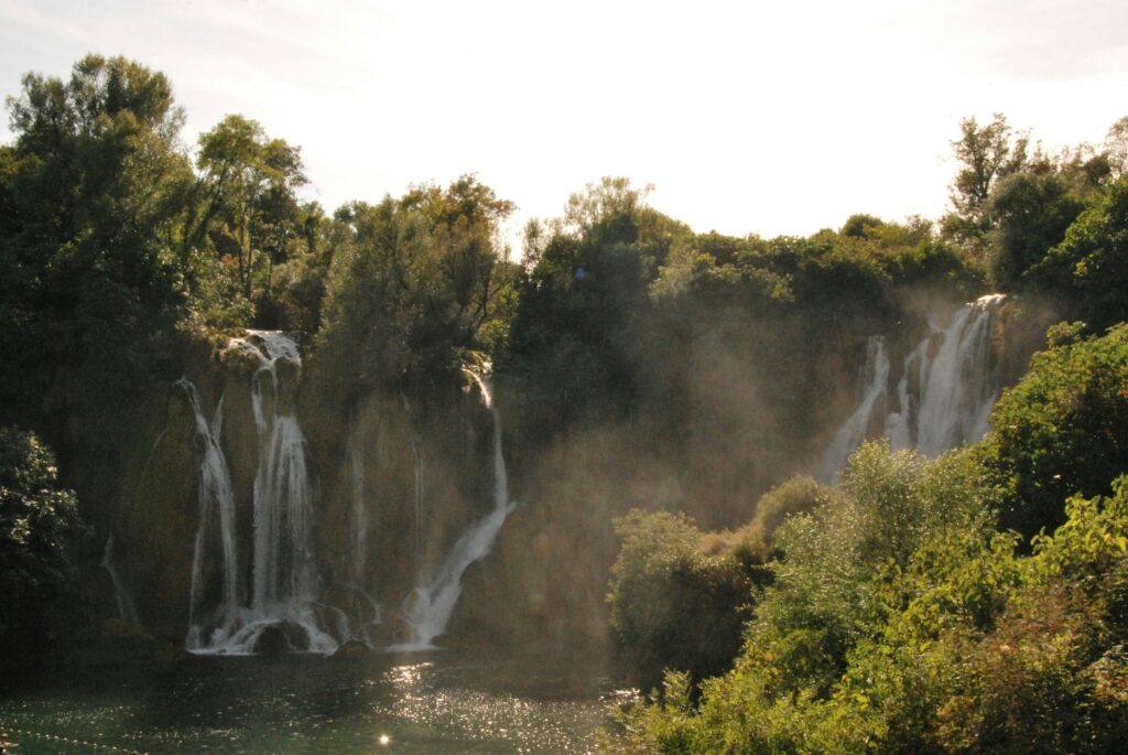 Chutes d'eaux en Bosnévie, Kravice Falls.